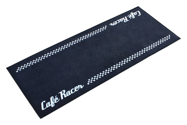 BikeTek Series 3 Cafe Racer Checkered Garage Mat 190 X 80cm