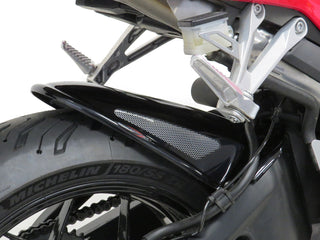 Fits Honda CBR600RR 05-2024 Black & Silver Mesh Rear Hugger by Powerbronze