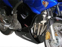 Fits Honda CBF1000  06-2009/CBF1000 2010(UK)  Fairing Lowers Black with Silver Mesh RRP £250