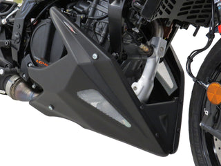 KTM 390 Duke 2024 > Belly Pan Carbon Look & Silver Mesh by Powerbronze BSB