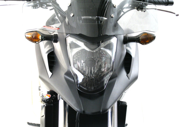 Fits Honda NC700X   12-2014  Light Tint Headlight Protectors Powerbronze RRP £36