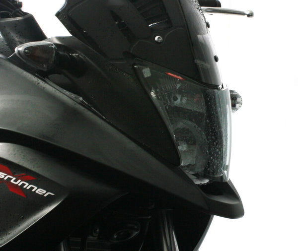 Fits Honda VFR800 X  Crossrunner 11-2014  Light Tint Headlight Protectors Powerbronze RRP £36