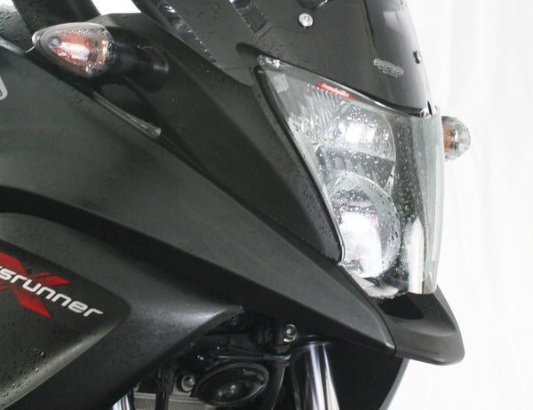 Fits Honda VFR800 X  Crossrunner 11-2014  Clear Headlight Protectors Powerbronze RRP £36
