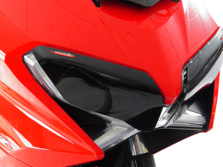 Fits Honda VFR800 F   14-2021  Dark Tint Headlight Protectors by Powerbronze RRP £36