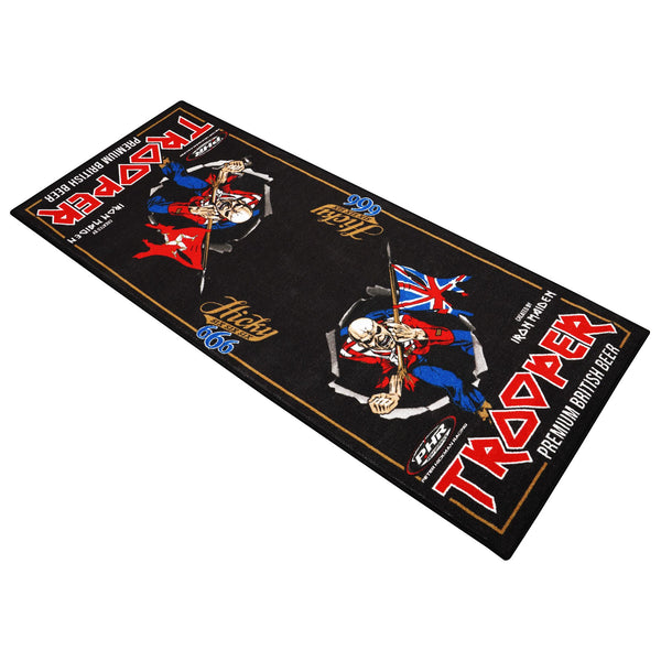 LTD Edition Iron Maiden Trooper Motorcycle  Garage Mat 190 x 80 cm