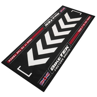 Biketek 'Series 7' Garage Mat -British ' 190x80cm