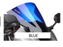 Ducati Panigale V2  20-2024  BLUE  DOUBLE BUBBLE SCREEN by Powerbronze