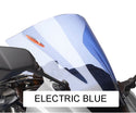 Yamaha YZF-R1  09-2014  Airflow Electric BLUE DOUBLE BUBBLE SCREEN by Powerbronze.