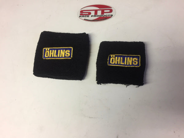 Ohlins front and rear brake reservoir covers 