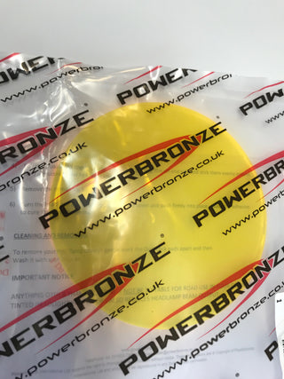 Fits Honda Monkey 18-2024 Yellow Headlight Protectors by Powerbronze RRP £41