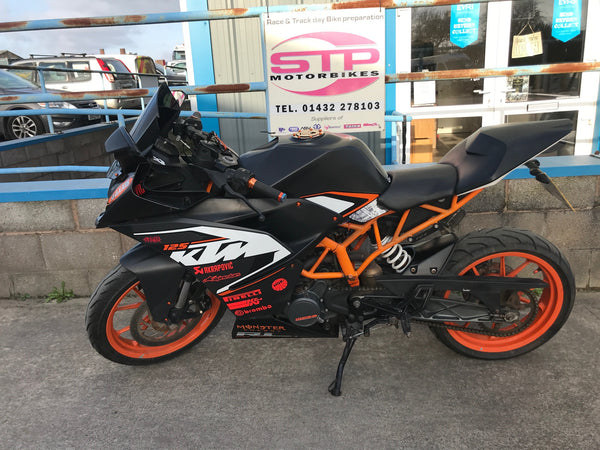 2016 KTM RC125  just 11,614 miles