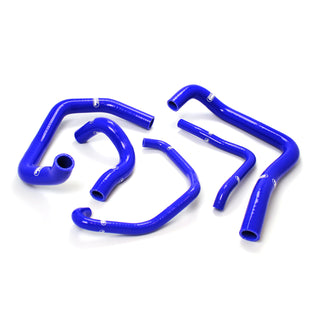 Kawasaki ZX 6R (C1 / C2) 2005 - 2006 Samco Sport Silicone Hose Kit  & Stainless Hose Clips KAW-7