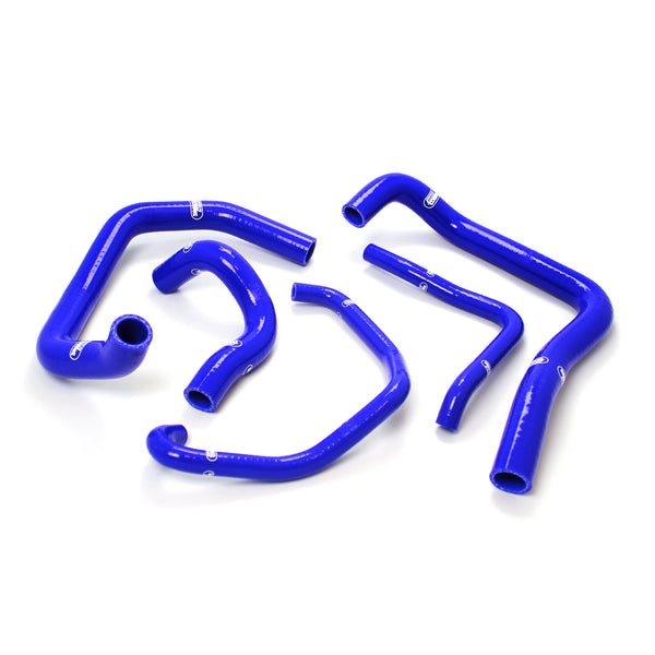 Kawasaki ZX 6R (C1 / C2) 2005 - 2006 Samco Sport Silicone Hose Kit  & Stainless Hose Clips KAW-7