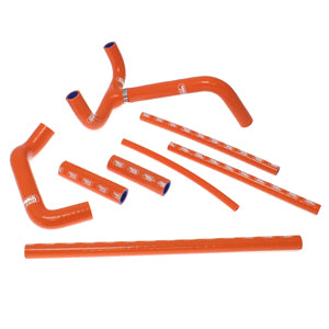 KTM 660 Rallye 2003 - 2006 Samco Sport Silicone Hose Kit & Stainless Hose Clips KTM-11