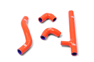 Husqvarna FE 350 2017 - 2019 (OEM Replacement) Samco Sport Silicone Hose Kit  & Stainless Hose KTM-90