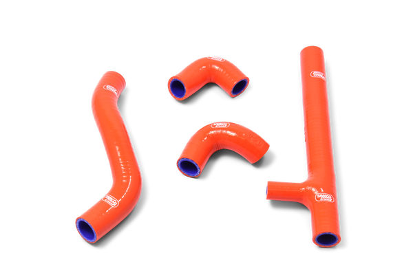 Husqvarna FE 350 2017 - 2019 (OEM Replacement) Samco Sport Silicone Hose Kit  & Stainless Hose KTM-90