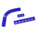 Suzuki RG 400 / 500 Gamma 1985 - 1987 Samco Sport Silicone Hose Kit & Stainless Hose Clip SUZ-42