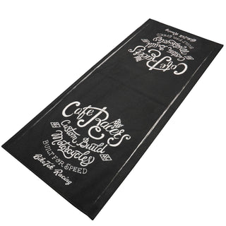 Biketek 'Series 7' Garage Mat - 'Cafe Racer / Custom' 190 x 80cm