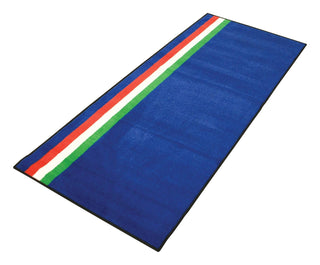 Biketek Garage Mat Series 3  Italian Flag  190 x 80 cm