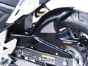 Fits Honda CBR500R   2013-2018 Carbon Look & Silver  Rear Hugger by Powerbronze