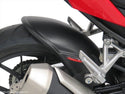 Fits Honda CB500 X 2013-2018  Gloss Black & Silver Rear Hugger by Powerbronze