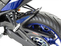 Yamaha MT-03 2016-2025  Carbon Look & Silver Mesh Rear Hugger by Powerbronze