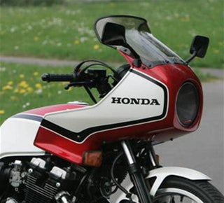 Fits Honda CBX550   84-1986  Dark Tint Headlight Protectors by Powerbronze RRP £36