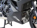Fits Honda NT1100 (DCT model) 2022 >  Fairing Lowers Gloss Black & Silver Mesh by Powerbronze