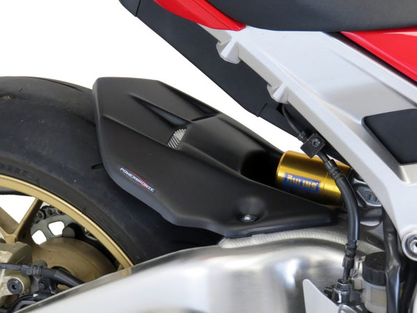 Fits Honda CBR1000RR Fireblade  17-2019 Matt Black & Silver Mesh  Rear Hugger Powerbronze